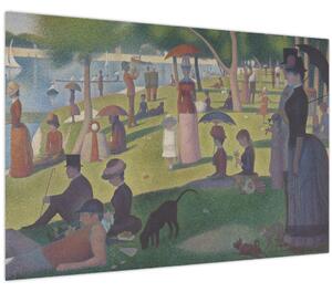 Kép - Georges Seurat, A Sunday on La Grande Jatte, reprodukciók (90x60 cm)