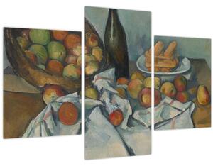 Kép - Paul Cezanne, The Basket of Apples, reprodukciók (90x60 cm)