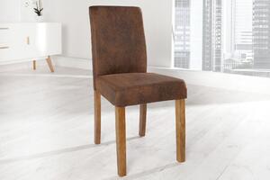 GENUA vintage világos kávészínű szék