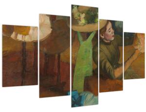 Kép - Edgar Degas, The Millinery Shop, reprodukciók (150x105 cm)