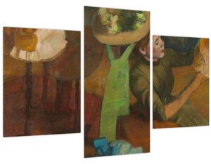 Kép - Edgar Degas, The Millinery Shop, reprodukciók (90x60 cm)
