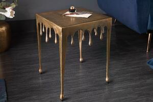 Design oldalsó asztal Gwendolyn S 44 cm arany