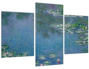 Kép - Claude Monet, Water Lilies, reprodukciók (90x60 cm)