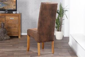 VALENTINO vintage világos kávészínű szék