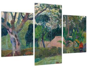 Kép - Paul Gauguin, Te raau rahi (The Big Tree), reprodukciók (90x60 cm)