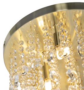 Klasszikus mennyezeti lámpa arany / sárgaréz 35 cm - Medusa