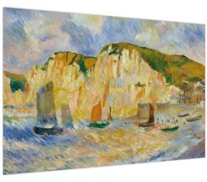 Kép - Auguste Renoir, Sea and Cliffs, reprodukciók (90x60 cm)