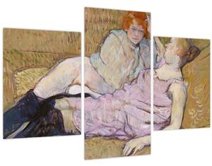 Kép - Henri de Toulouse-Lautrec, The Sofa, reprodukciók (90x60 cm)
