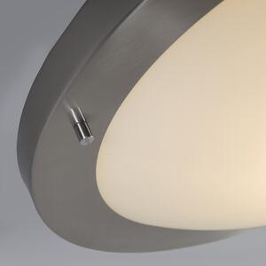 Modern mennyezeti lámpa acél 41 cm IP44 - Yuma