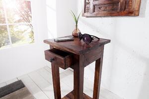 HEMINGWAY antik barna telefonasztal