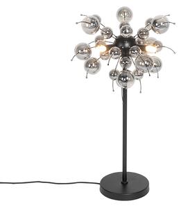 Design asztali lámpa fekete füstüveggel 3 fényű - Explode