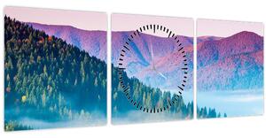 Kép - Panoráma 2 (órával) (90x30 cm)