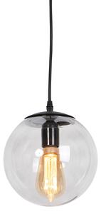 Modern függesztett lámpa, szürke, 20 cm - Pallon