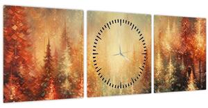 Kép - Erdők festése (órával) (90x30 cm)