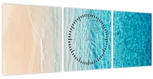 Kép - Strand (órával) (90x30 cm)