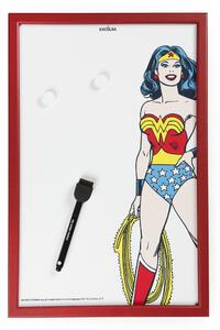 Memo Board fa kerettel, l30xH45 cm, Superhero Wonder Woman