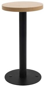 VidaXL Bisztróasztal - 40 cm Átmérőjű - MDF/Acél