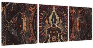Kép - Zen (órával) (90x30 cm)