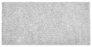 Szürke-fehér Shaggy szőnyeg 80 x 150 cm DEMRE