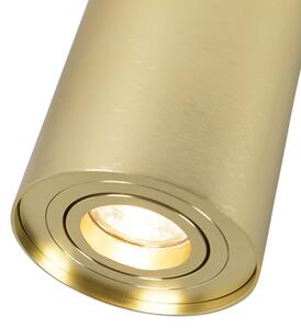 Arany / sárgaréz forgatható és dönthető spotlámpa - Rondoo fel