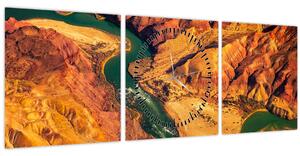 Kép - Grand Canyon (órával) (90x30 cm)