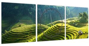 Kép - Rice Terraces koncert (órával) (90x30 cm)