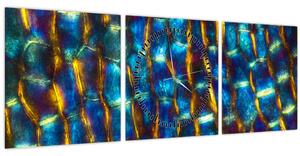 Kép - Sejtfal (órával) (90x30 cm)