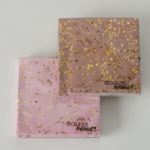 Papírzsebkendő Sterni Rózsaszín, Különböző Modellek, 17 x 17 cm, 20 darab