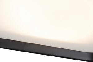 Modern mennyezeti lámpa fekete, 24,5 cm, LED -del - Edor