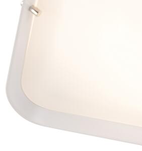 Modern mennyezeti lámpa fehér, 24,5 cm, LED -del - Edor