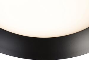 Modern mennyezeti lámpa fekete, 38 cm, LED - Bjorn