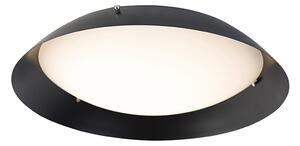 Modern mennyezeti lámpa fekete, 38 cm, LED - Bjorn