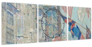 Kép - Childe Hassam, Allies day, reprodukciók (órával) (90x30 cm)