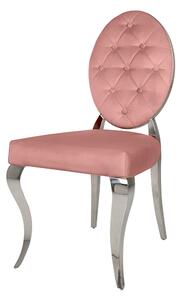 Design szék Rococo II rózsaszín