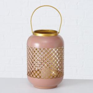 Dekorációs Lámpa, Fém, Minello Rózsaszín / Arany, Különböző Modellek, Ø18xM28 cm
