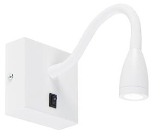 Modern rugalmas fali lámpa fehér LED - Flex