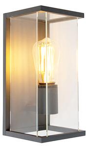 Modern fali lámpa sötétszürke IP54 - Zaandam