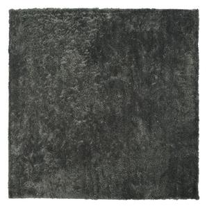 Hangulatos Hosszú Szőrű Sötétszürke Szőnyeg 200 x 200 cm EVREN