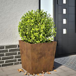 VidaXL corten acél kerti virágtartó 50 x 50 x 50 cm