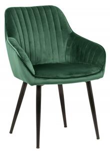 Stílusos szék Esmeralda zöld