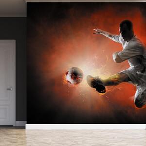 Fotótapéta - Futballista (147x102 cm)