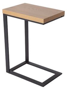 Design asztal laptophoz Giuliana 45 cm tölgy utánzata