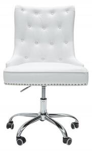 VICTORIAN fehér karfás irodai szék