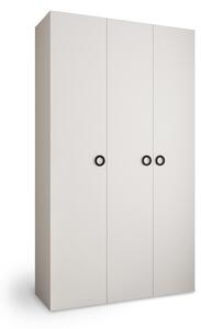 COMO 1 ruhásszekrény 160x246x40 - fehér