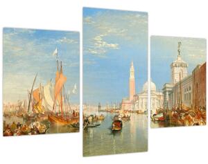Kép - Joseph Mallord William Turner, Venice the Dogana and San Giorgio Maggiore, reprodukciók (90x60 cm)