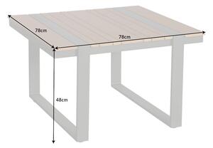 Design kerti oldalsóasztal Gazelle 78 cm Polywood