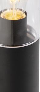 Modern álló kültéri lámpa fekete, 80 cm - Rullo