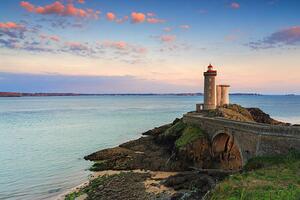 Illusztráció Minou lighthouse in France, fhm