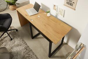 Design íróasztal Nansen 80-160 cm tölgy utánzata