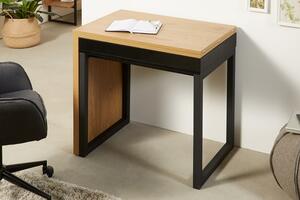 Design íróasztal Nansen 80-160 cm tölgy utánzata